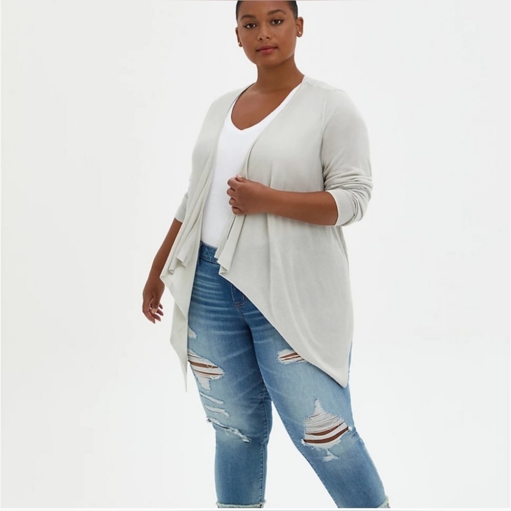 Light Gray knit Cardigan